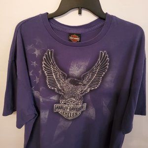 Harley Davidson short sleeve T-shirt 100% cotton Size 2X.